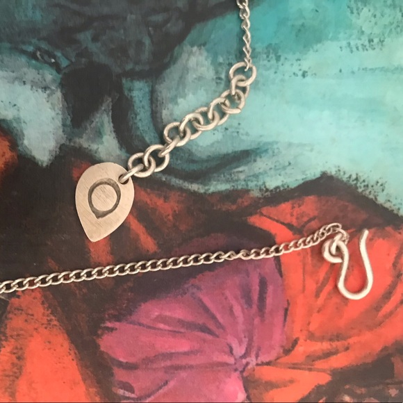 Anthropologie x MADE Flecha Silver Statement Necklace Ethical Artisan Kenya - Picture 7 of 10